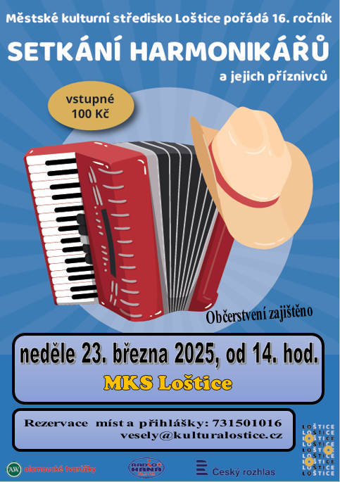 Harmonikáři Loštice 23.3.2025