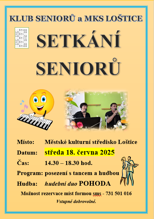 SENIOŘI 18.6.2025
